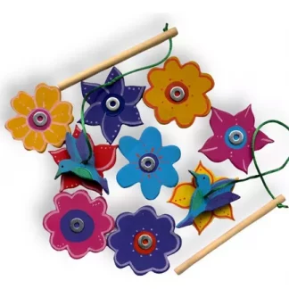 Juego Pesca Flores Imantado